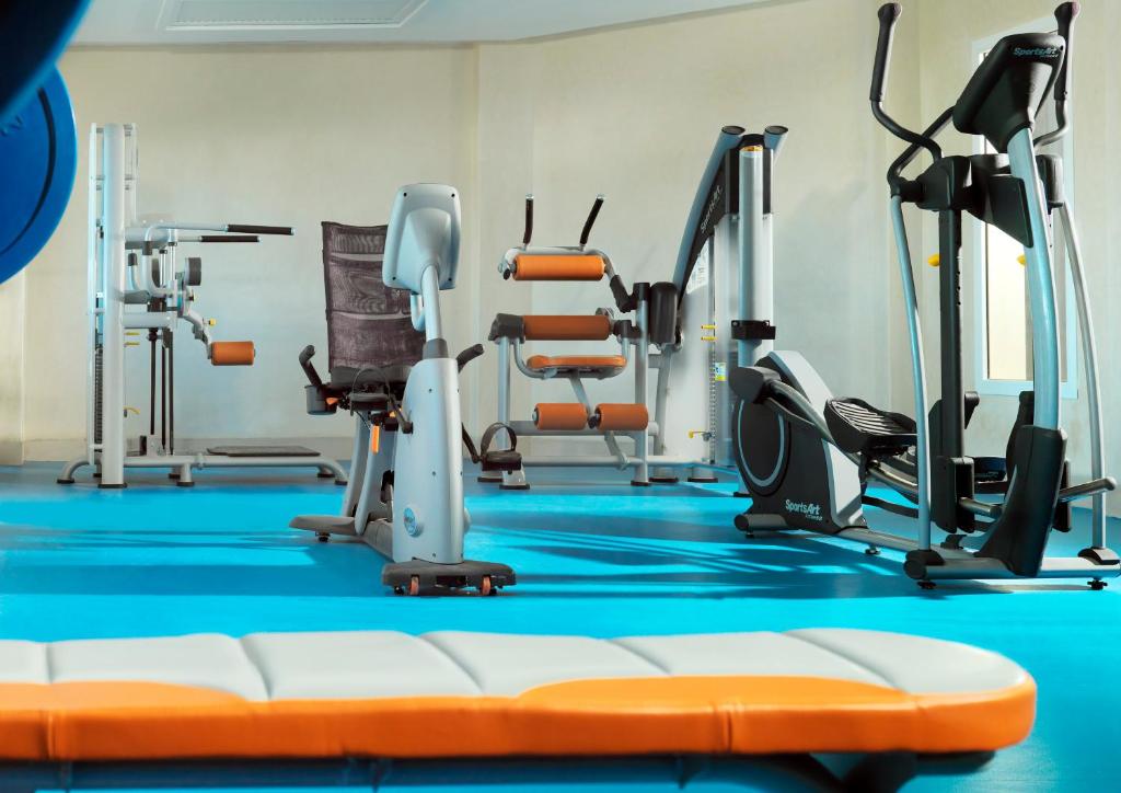 Fitness centrum a/nebo fitness zařízení v ubytování Iberostar Selection Royal El Mansour