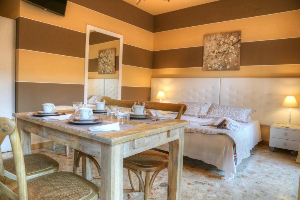 Posezení v ubytování La Casetta di Lina Rooms and Apartments