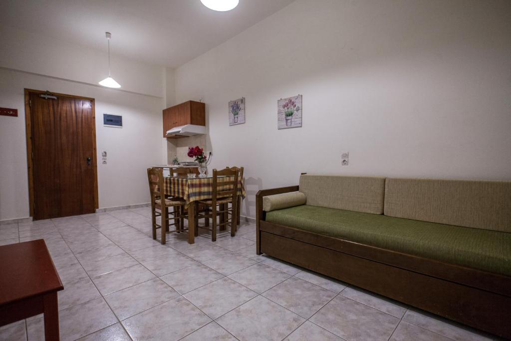 Posezení v ubytování Ammoudi Hotel