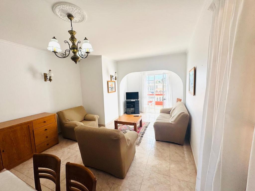 Posezení v ubytování Casa da Rochinha