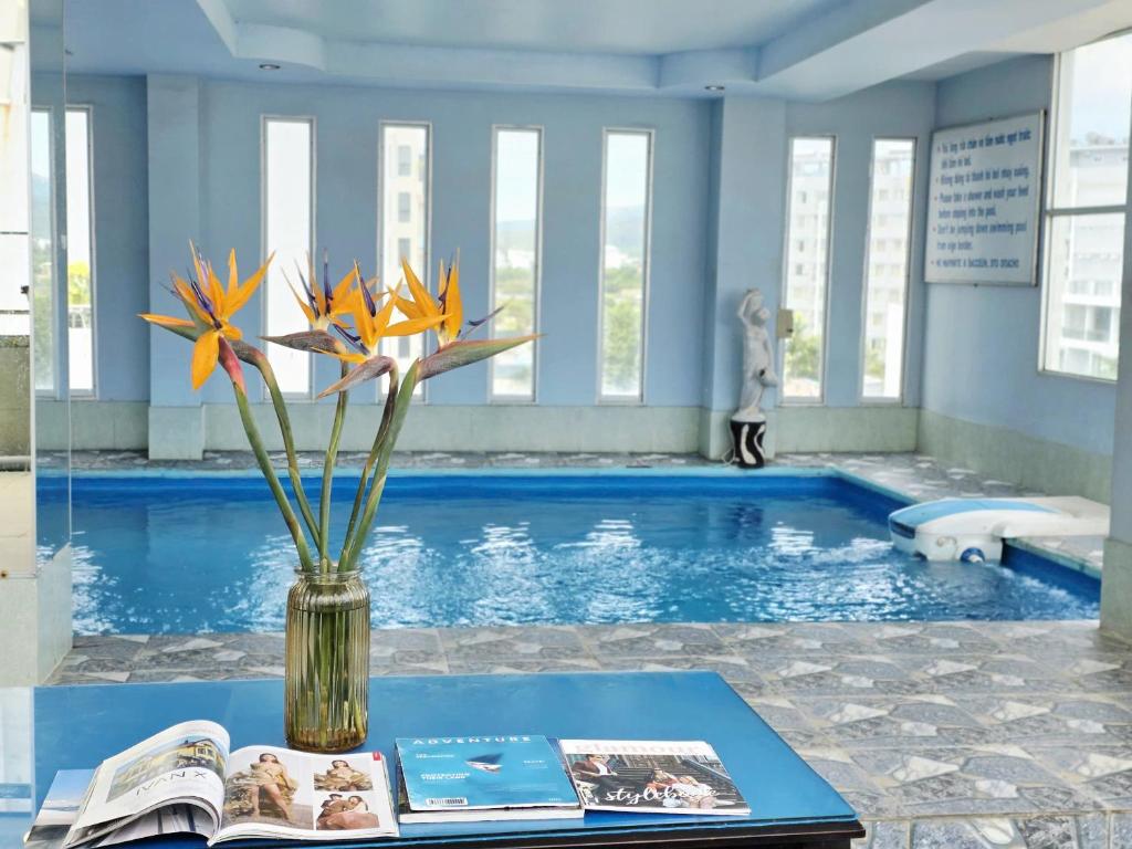 Bazén v ubytování Four Seasons Hotel Nha Trang nebo v jeho okolí