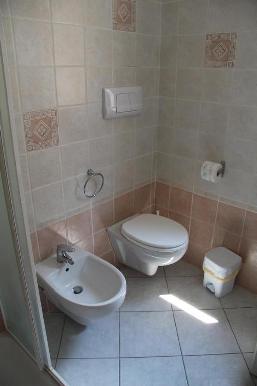 Koupelna v ubytování B&B Villa Ermanna