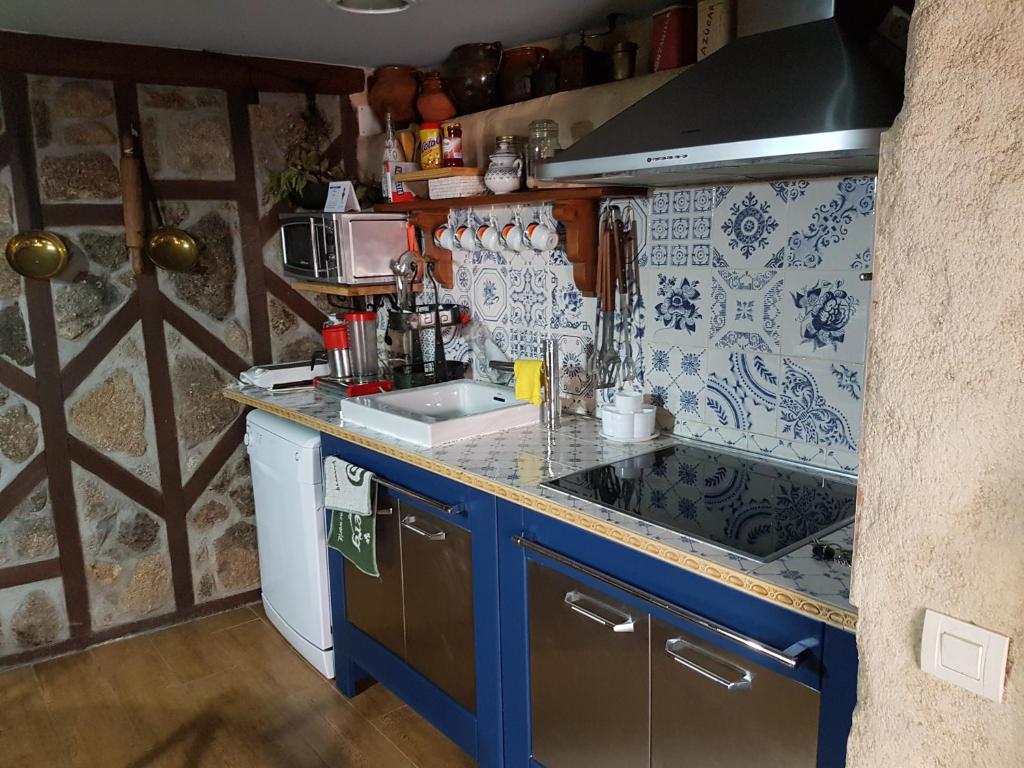 Una cocina o zona de cocina en Casa Angel