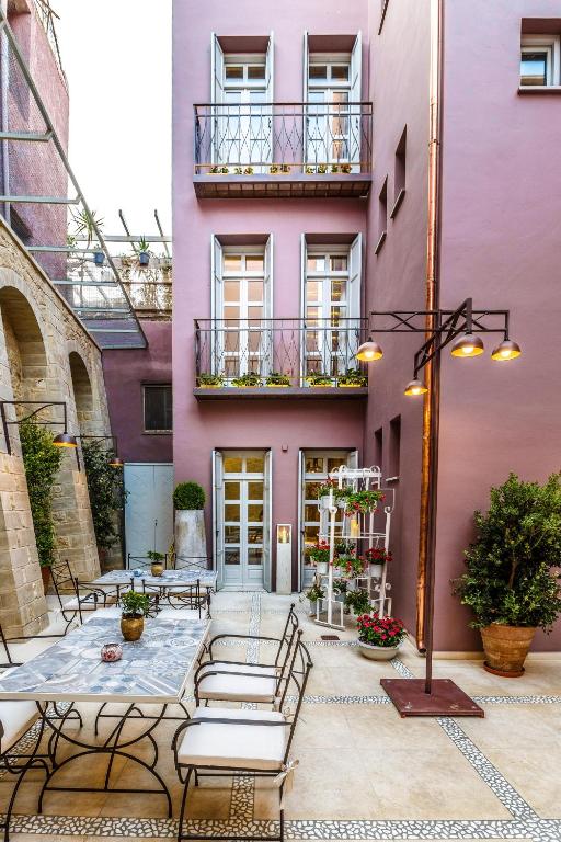 Balkón nebo terasa v ubytování Sette Venti Boutique Hotel