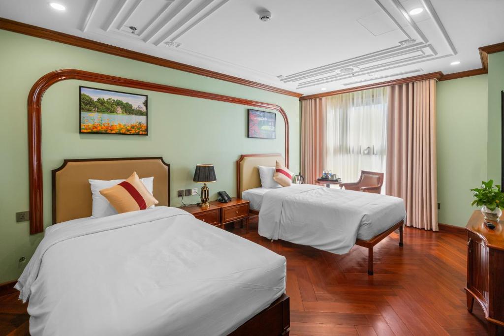 Phòng Deluxe 2 Giường Đơn