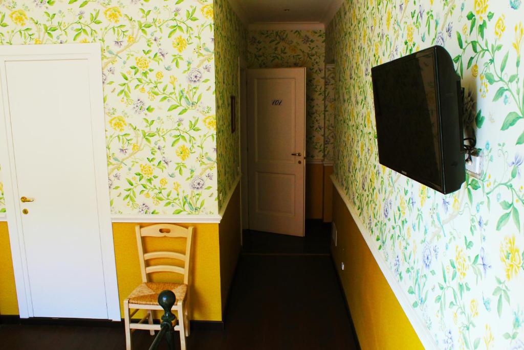 TV a/nebo společenská místnost v ubytování Casa Fanti 57