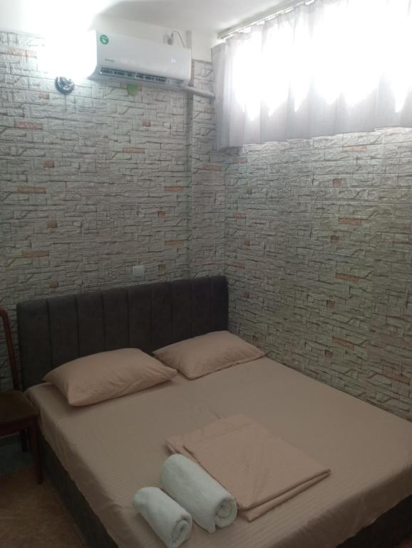 Ένα ή περισσότερα κρεβάτια σε δωμάτιο στο Paronyan apartment
