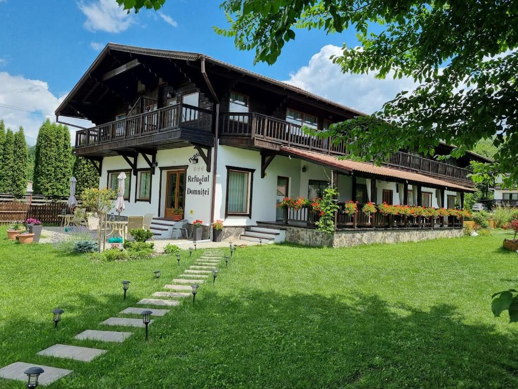 Zahrada ubytování Refugiul Domnitei