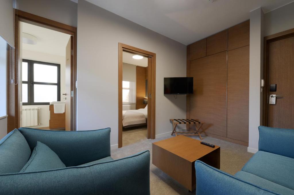 Posezení v ubytování Hotel Orasac Garni