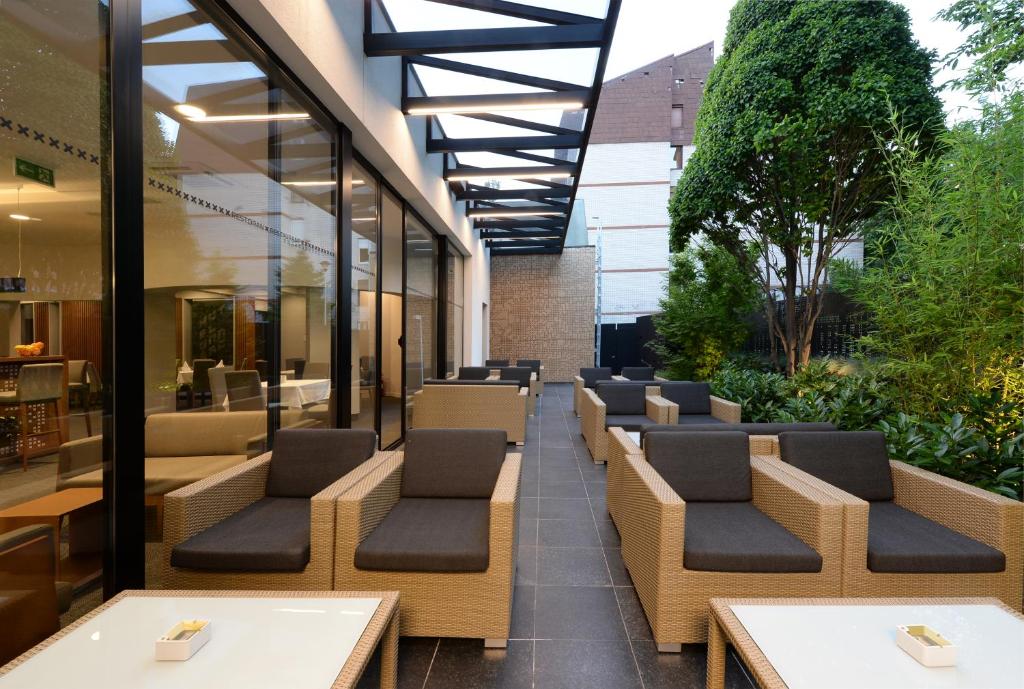 Posezení v ubytování Hotel Orasac Garni