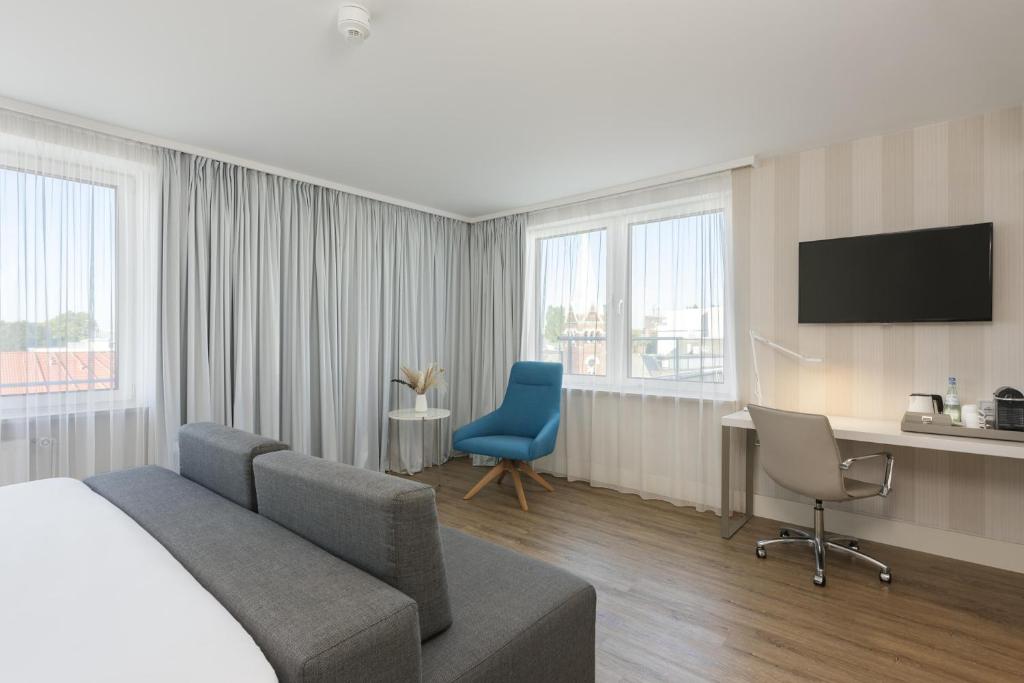 NH Hamburg Mitte - Quarto Familiar Com Cama King-size