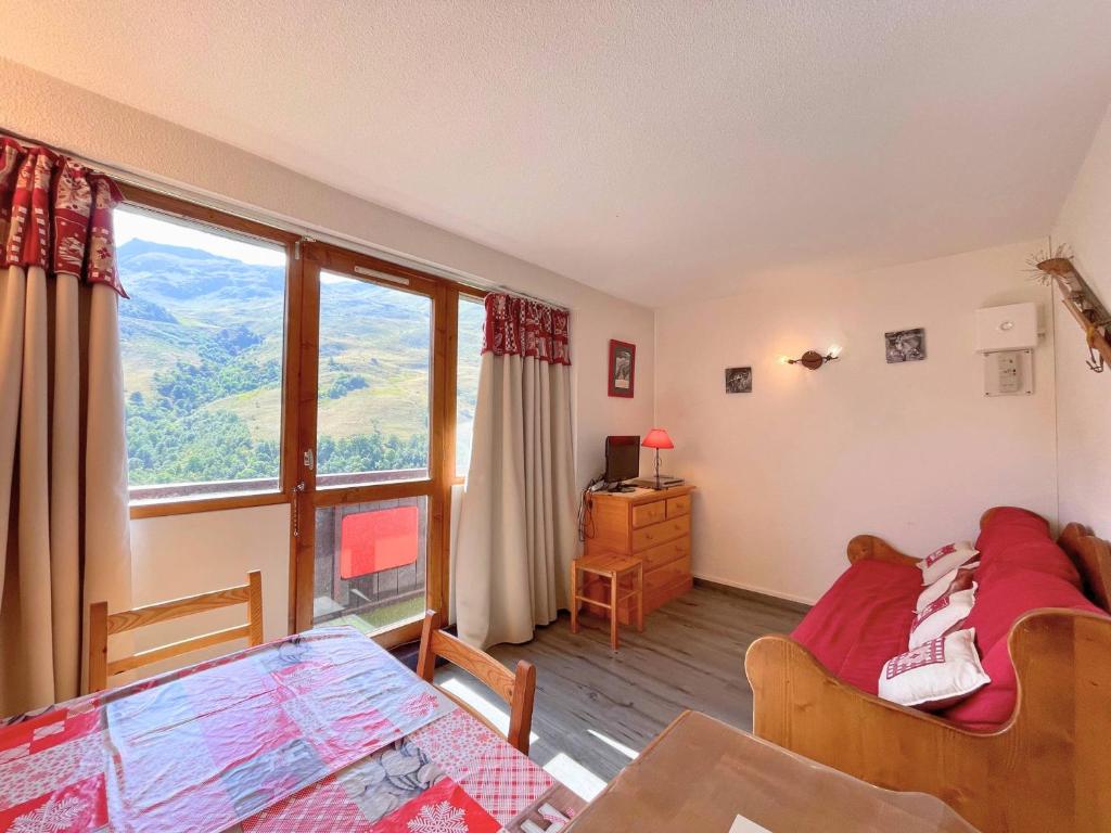 Studio cabine aux Ménuires, au pied des pistes, pour 4 personnes - FR-1-452-138