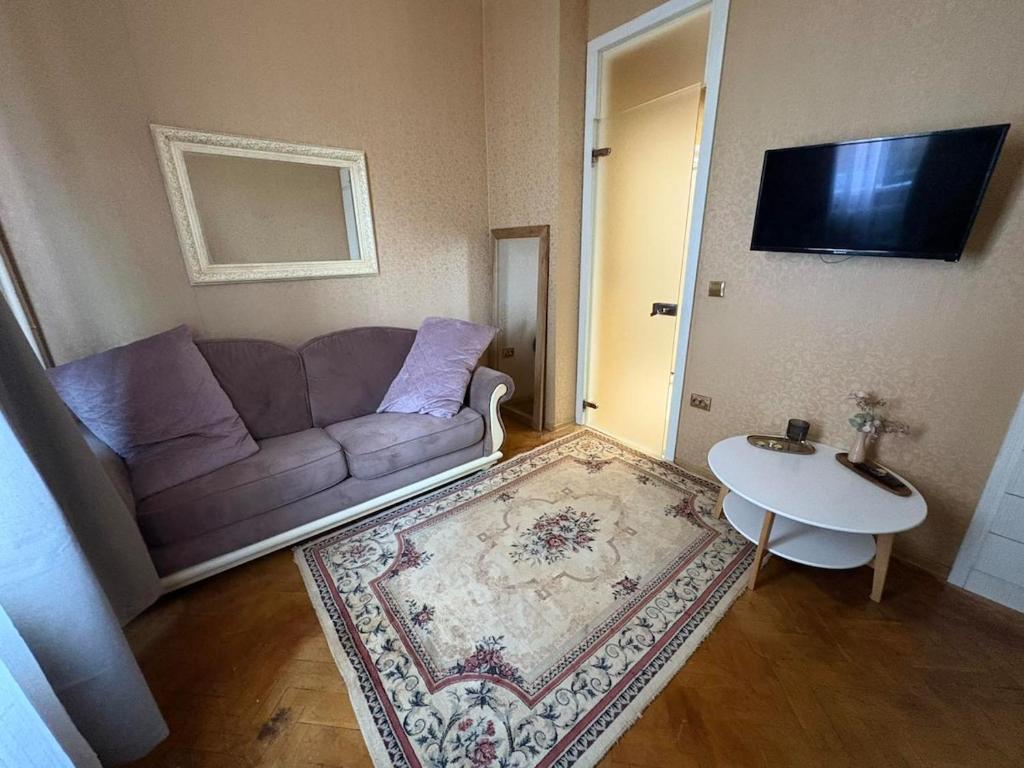 Posezení v ubytování Marpey