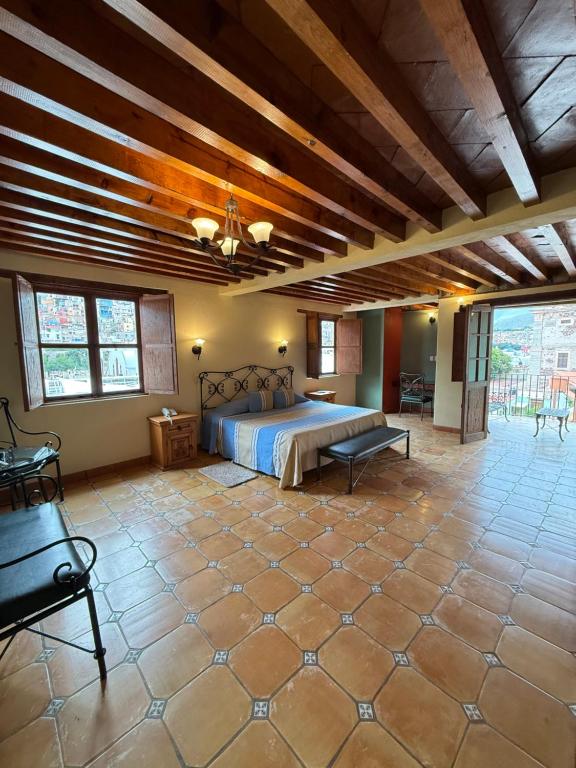 Χώρος καθιστικού στο Hotel Antiguo Vapor Categoría Especial