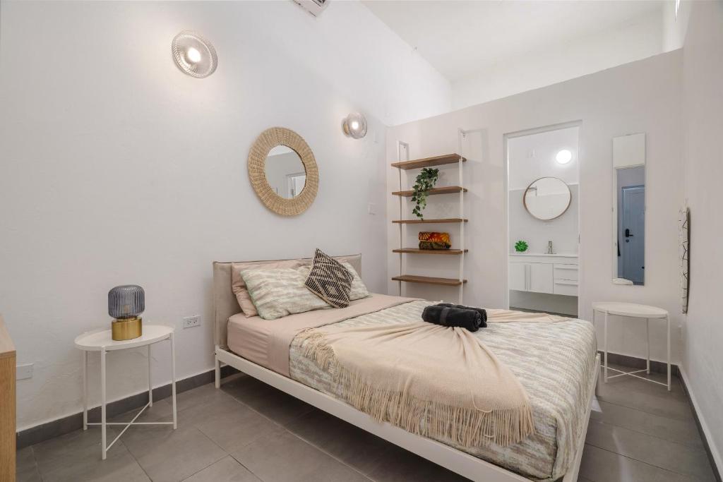 Ένα ή περισσότερα κρεβάτια σε δωμάτιο στο Loft la Luz by PH