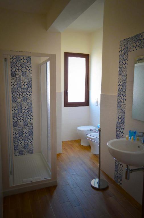 Koupelna v ubytování B&B Castiglione