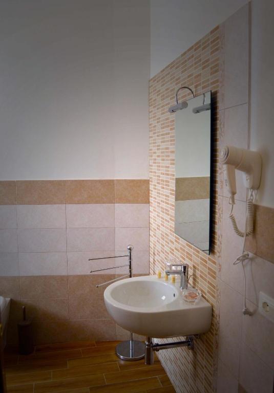 Koupelna v ubytování B&B Castiglione
