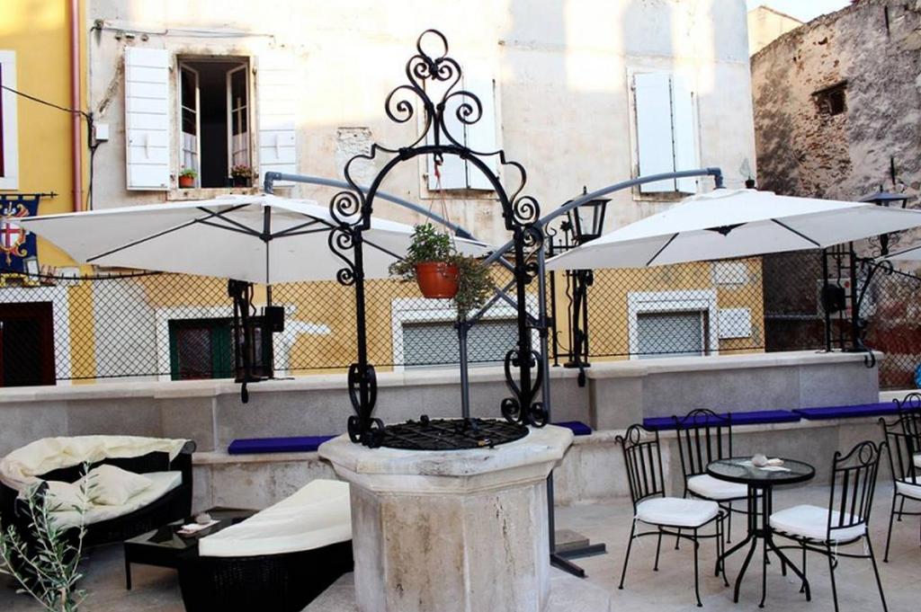 Patio nebo venkovní prostory v ubytování Central Apartments Circolo