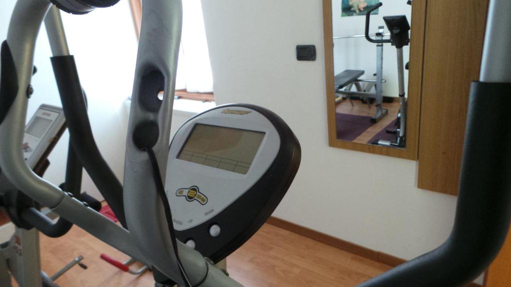 Fitness centrum a/nebo fitness zařízení v ubytování Albergo Antico