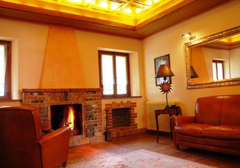 Posezení v ubytování Villa Chiopris