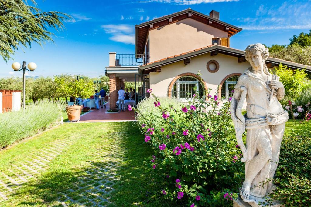 Zahrada ubytování Quercia Belvedere Relais