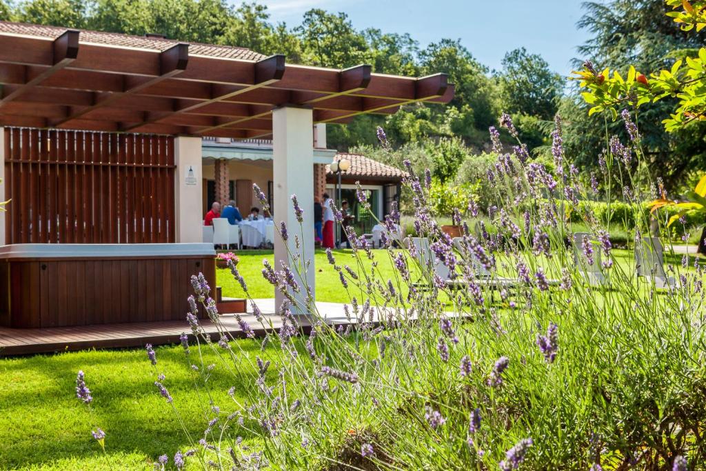 Zahrada ubytování Quercia Belvedere Relais