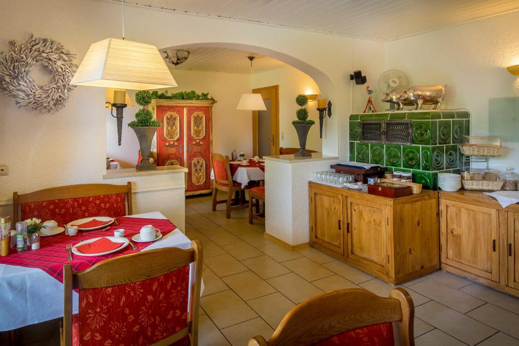 Restaurace v ubytování Hotel Garni Zeranka