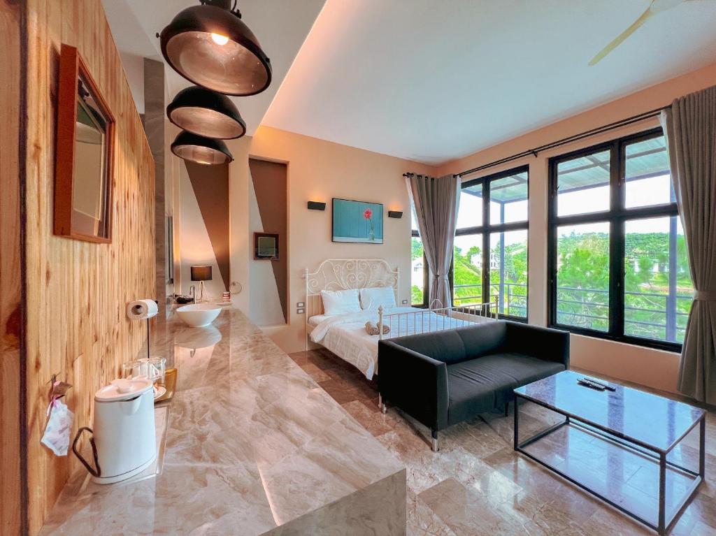 Krin Resort - 豪华特大号床间