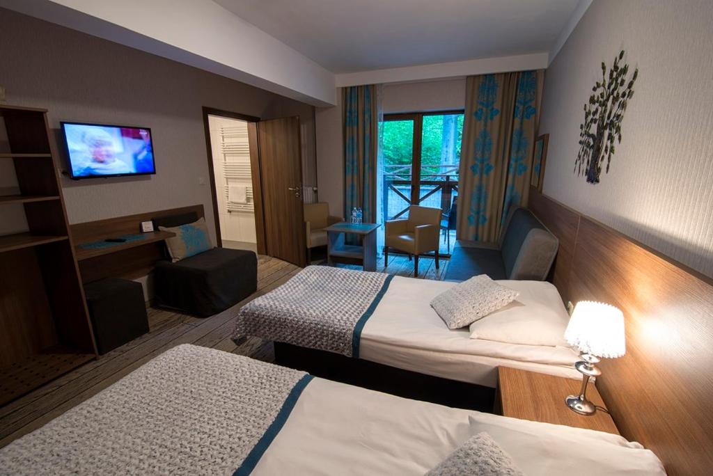 Hotel EUROPA - Górnicza Strzecha - غرفة توأم قياسية