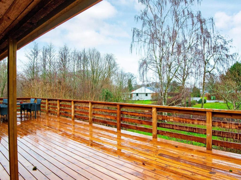 Balkón nebo terasa v ubytování Luxury Retreat in Loddenhoj-By Traum
