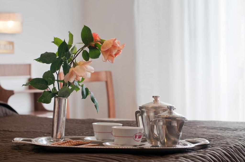 Posezení v ubytování Albergo La Rosetta