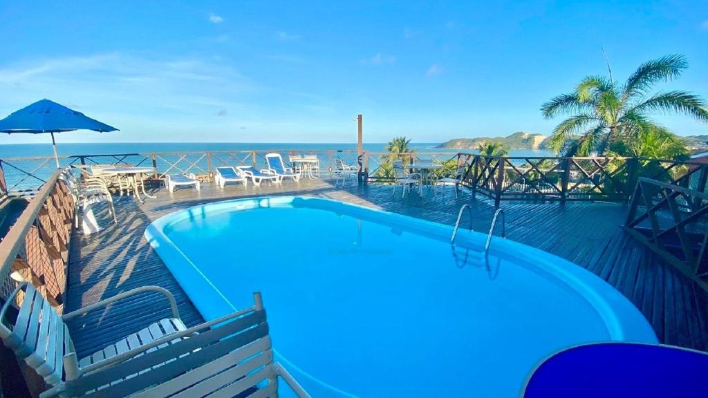 Πισίνα στο ή κοντά στο Marsallis Flat 301 Praia - NBI - Ponta Negra