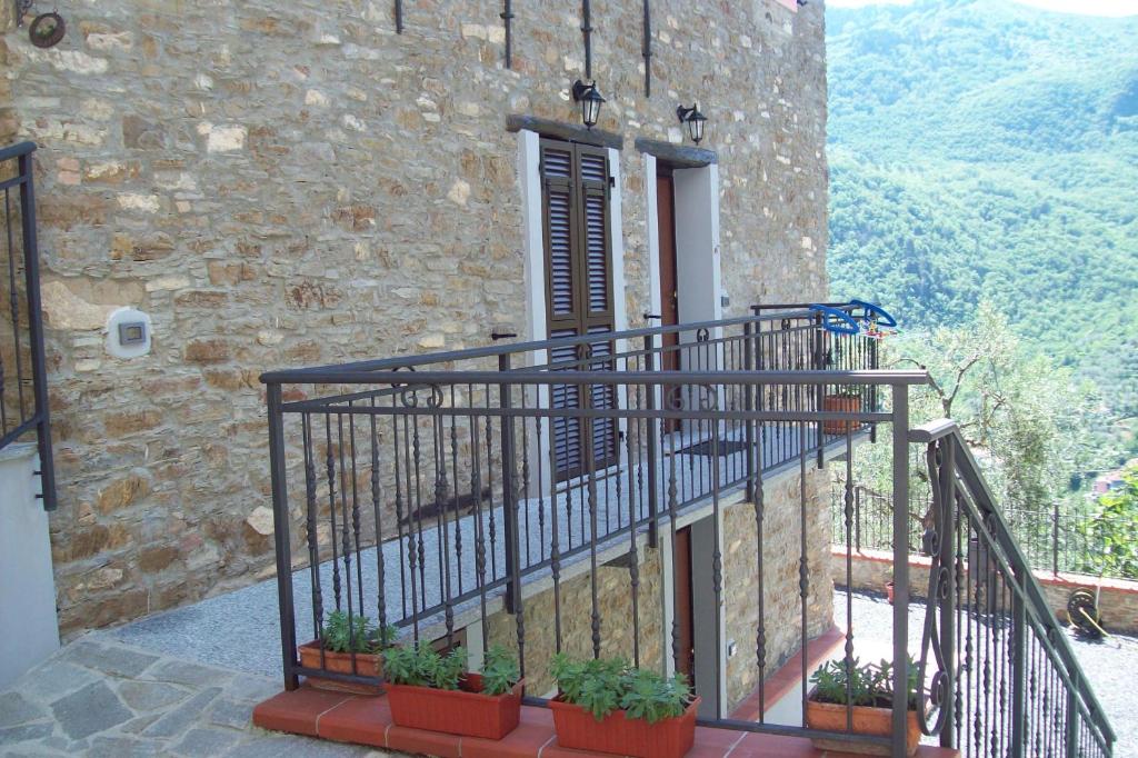 Balkon lub taras w obiekcie Il Nido Delle Rondini
