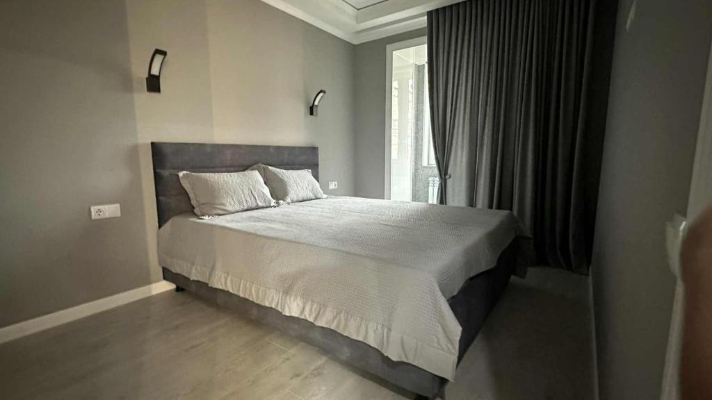 Postel nebo postele na pokoji v ubytování Lux house