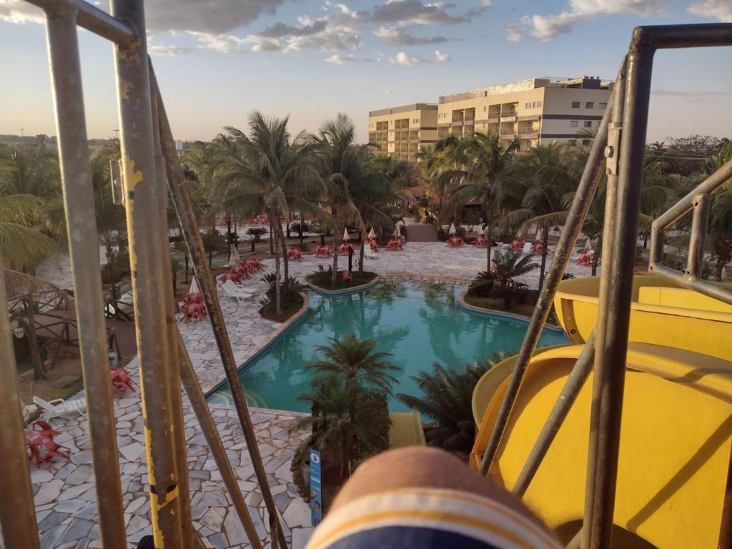 Piscine de l'établissement Apartamento Barretos Country Resort ou située à proximité