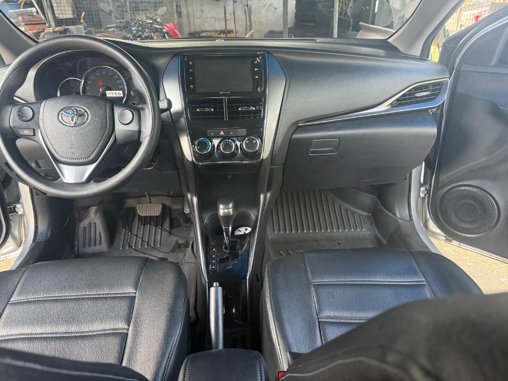 a view of the inside of a toyota fortuner car at XAV Car Rental in Dipolog