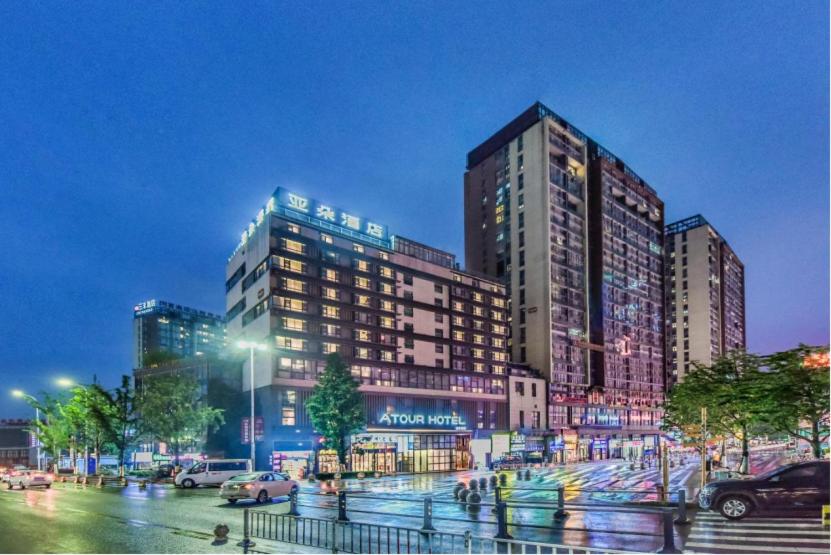 Nespecifikovaný výhled na destinaci Kuej-jang nebo výhled na město při pohledu z hotelu