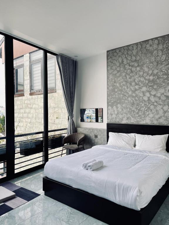 Giường trong phòng chung tại Ben Ben Hotel - Near City Center - Budget Stay