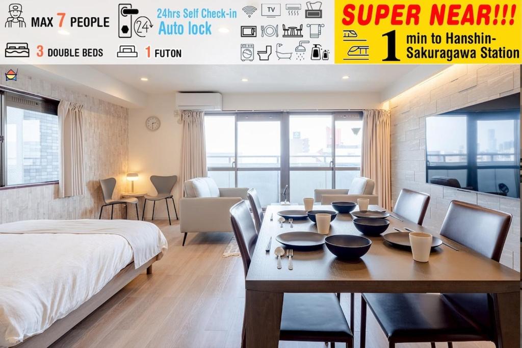 Osaka Sakuragawa Stay Perfect Base for Osaka Trip R1002