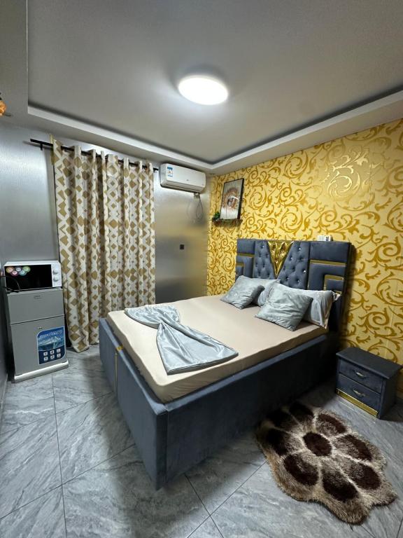 Krevet ili kreveti u jedinici u okviru objekta B&B apartments