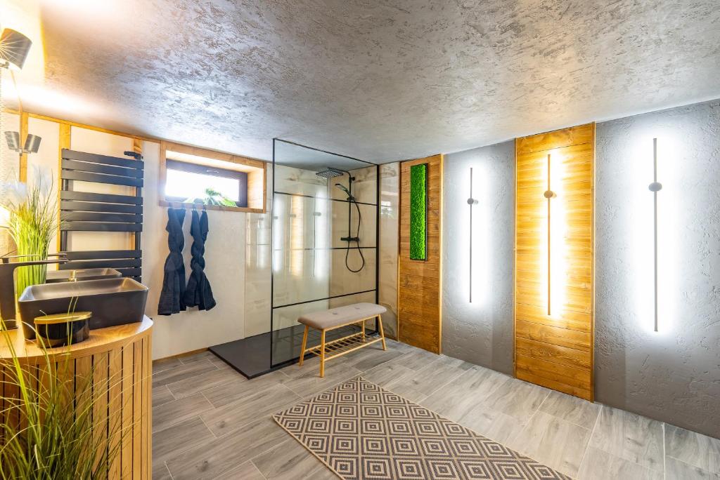 Vannituba majutusasutuses Chata u lanovky Pustevny