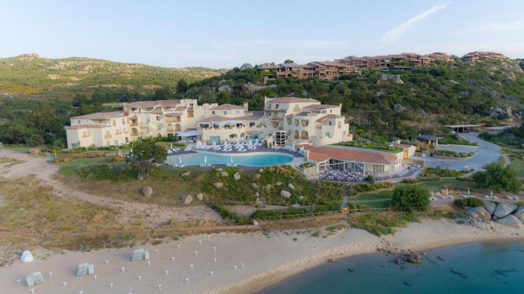 an aerial view of a resort at Cala Cuncheddi - VRetreats in Murta Maria