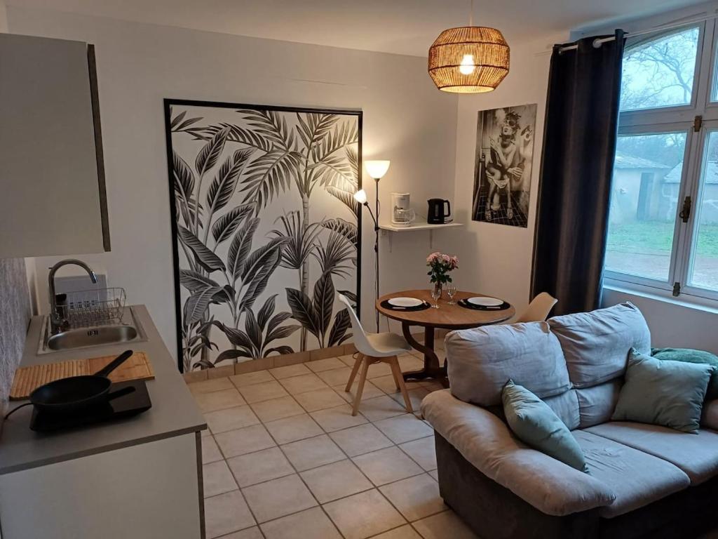 Χώρος καθιστικού στο Logement centre ville Buzançais