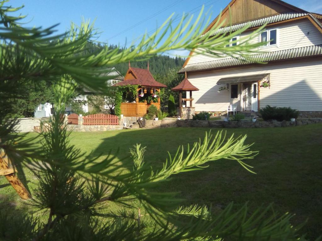 Zahrada ubytování Homestay Opryshky