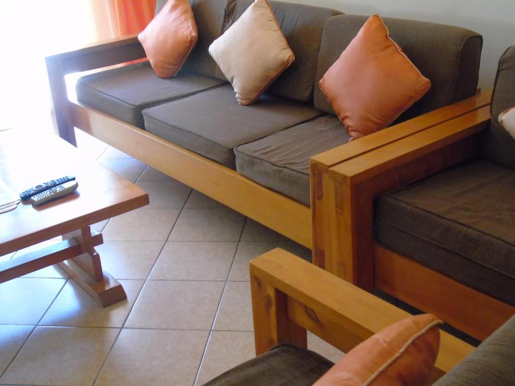 Posezení v ubytování Makwetu Villas