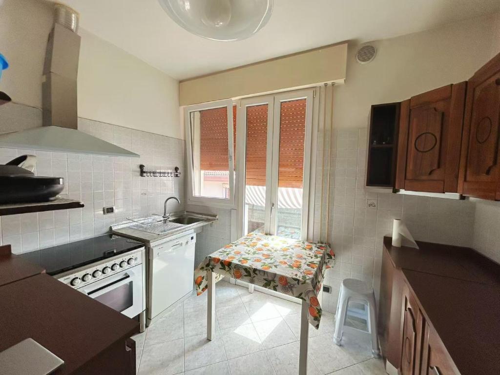 Kuchyň nebo kuchyňský kout v ubytování Venezia stella