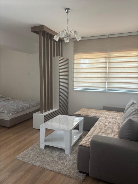 Posezení v ubytování Apartman A2