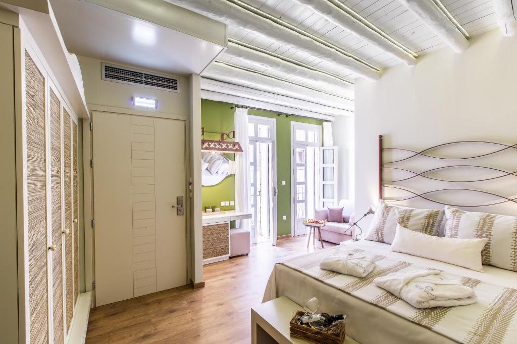 Posezení v ubytování Sette Venti Boutique Hotel