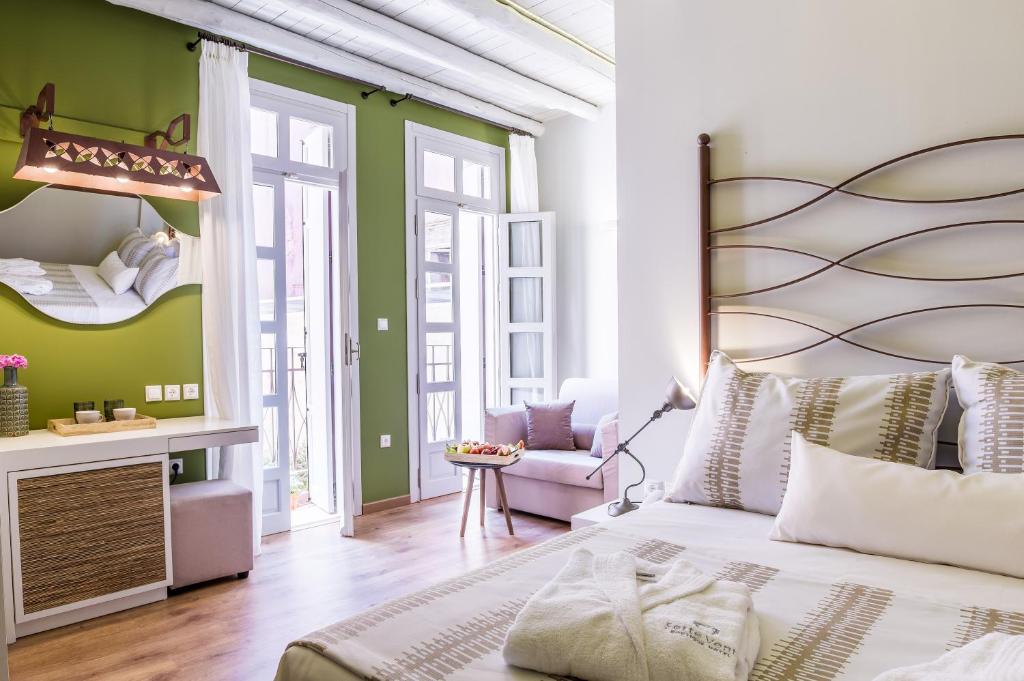 Posezení v ubytování Sette Venti Boutique Hotel