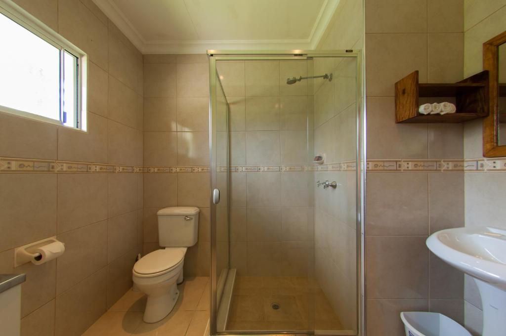 Koupelna v ubytování Villas Idea